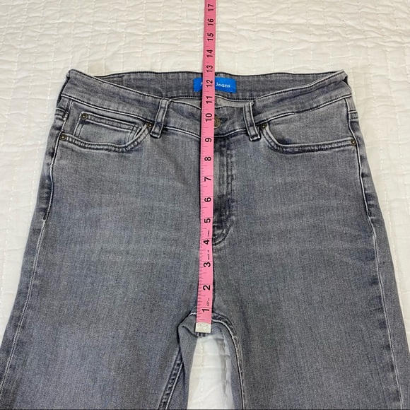 Mih Jeans High Rise Skinny Ankle Wayfarer Grey Bridge Jeans Sz 27 - Picture 12 of 14